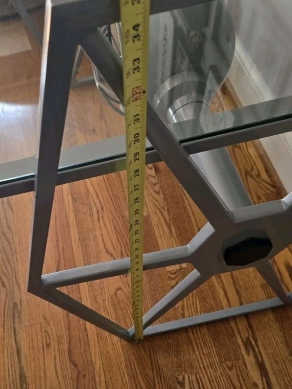 RARE Discontinued Rooms 2 Go Kids Star Wars TIE FIGHTER Gray Desk Metal Glass